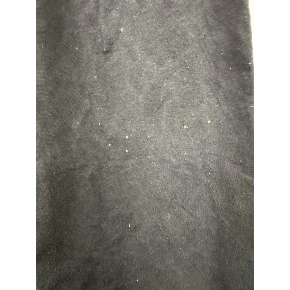 Victoria's Secret Pants Womens Small Black Angel Wings Yoga Foldover Flare Y2K - Picture 5 of 10